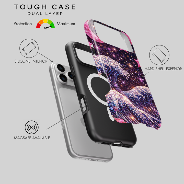 Funda iPhone Clear Glitter - Stardust 