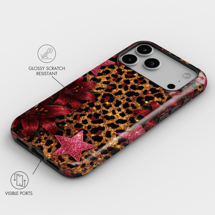 Funda iPhone Clear Glitter - Stardust 