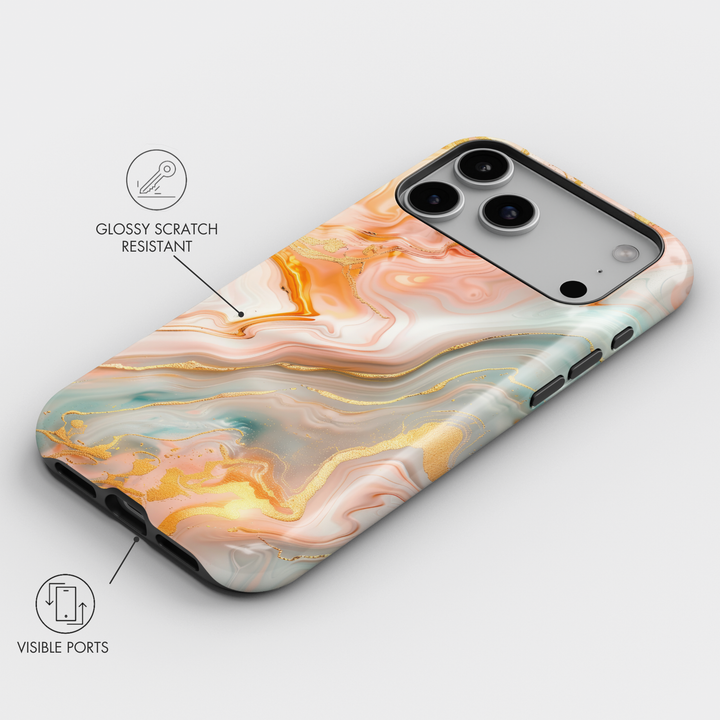 Funda iPhone Clear Glitter - Stardust 