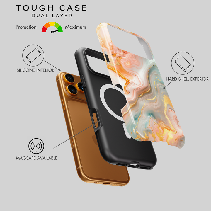 Funda iPhone Clear Glitter - Stardust 