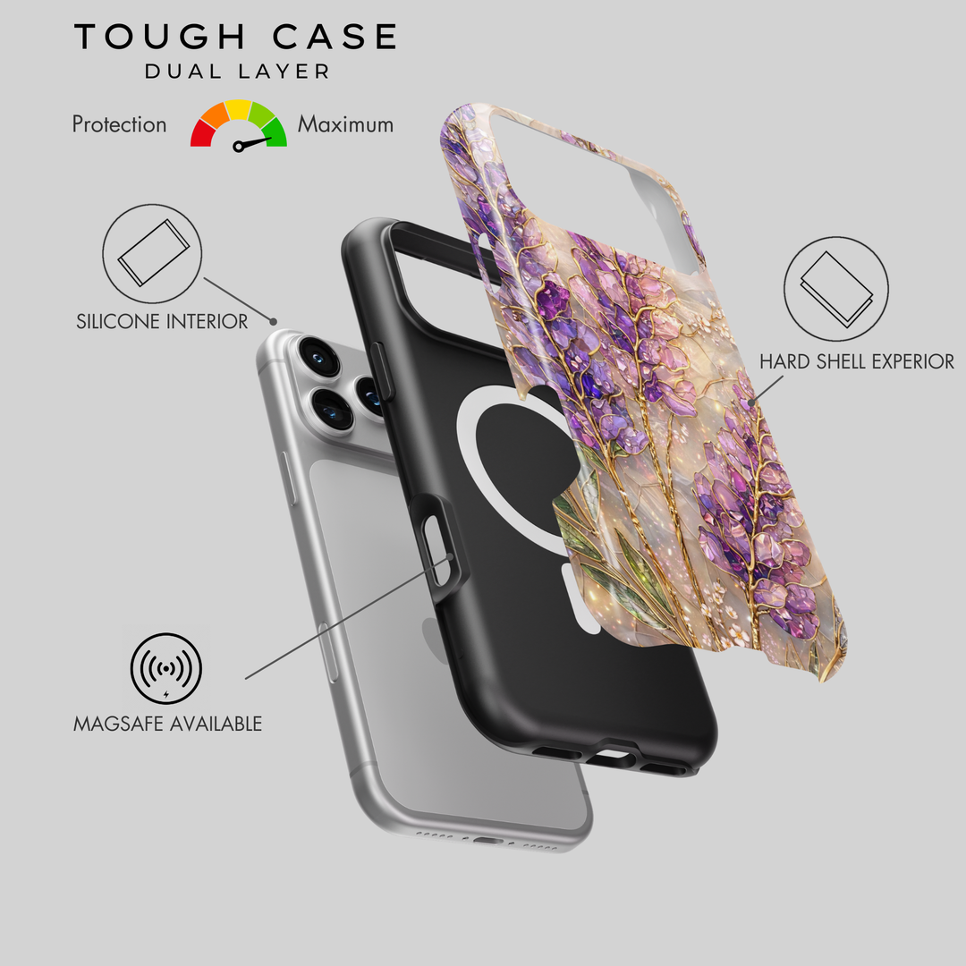 Funda iPhone Clear Glitter - Stardust 