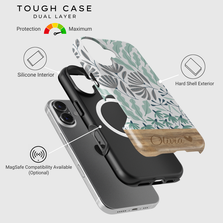 Funda iPhone Clear Glitter - Stardust 
