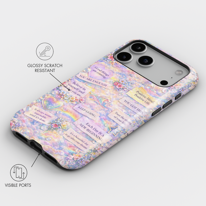 Funda iPhone Clear Glitter - Stardust 