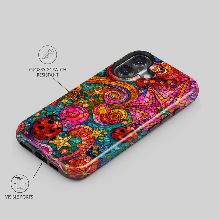 Funda iPhone Clear Glitter - Stardust 