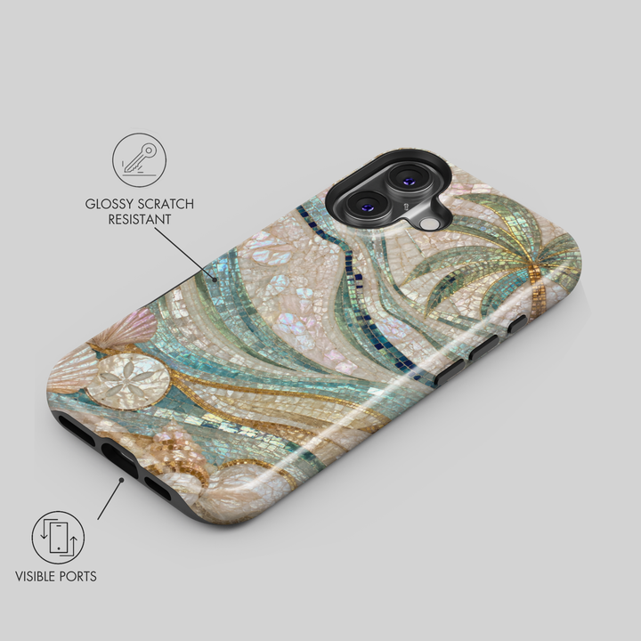 Funda iPhone Clear Glitter - Stardust 