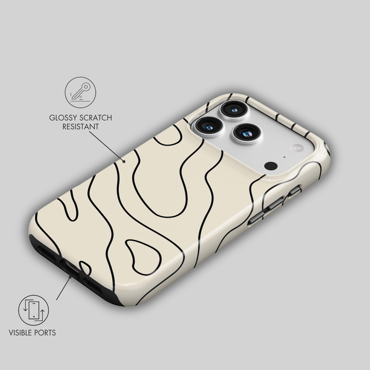 Funda iPhone Clear Glitter - Stardust 