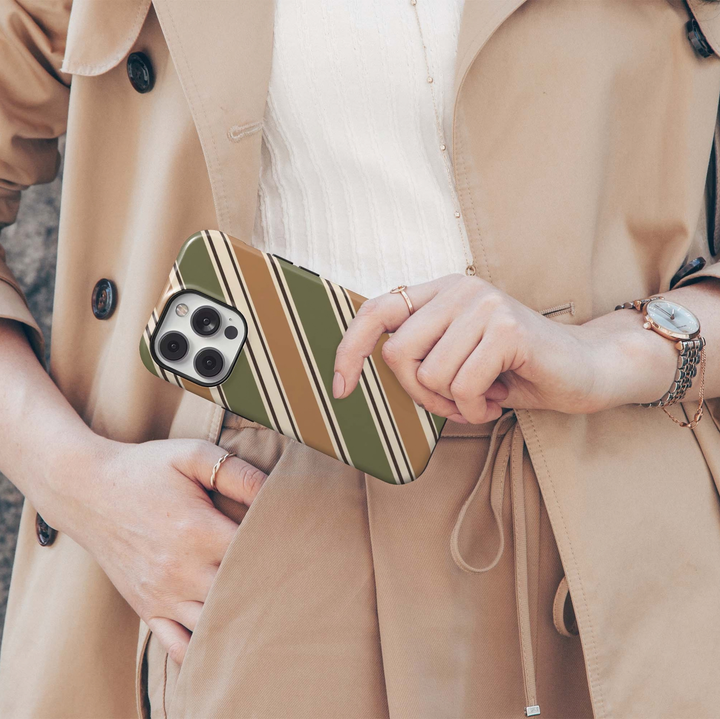 Olive Heritage Stripe