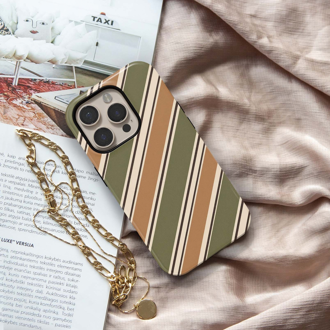 Olive Heritage Stripe