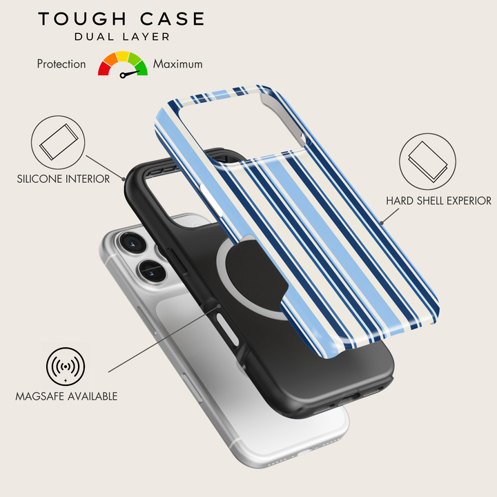 Coastal Blue Stripe