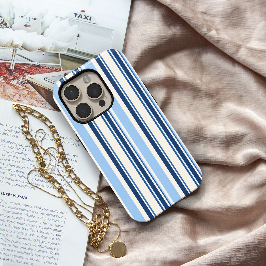 Coastal Blue Stripe