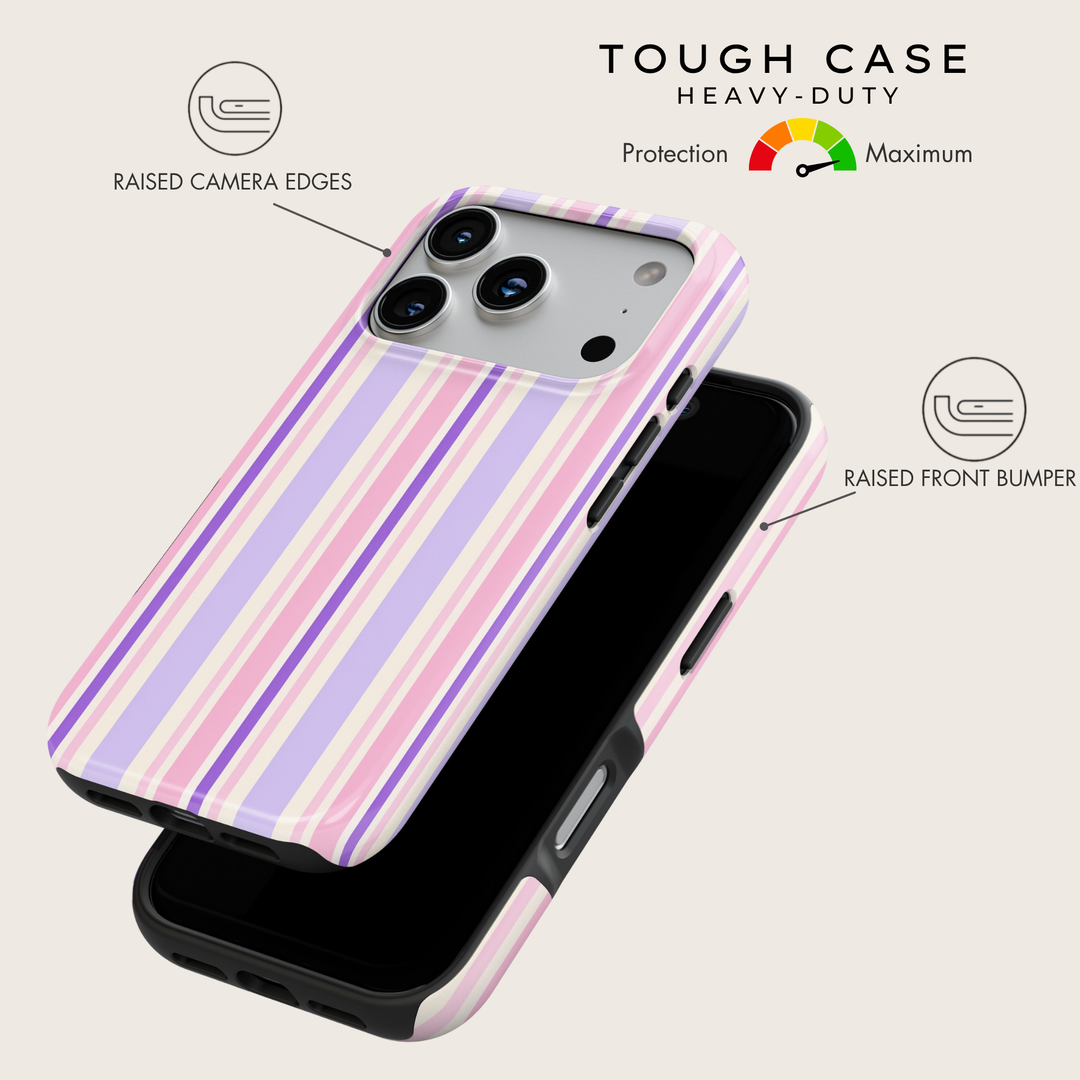 Lavender Blush Stripe