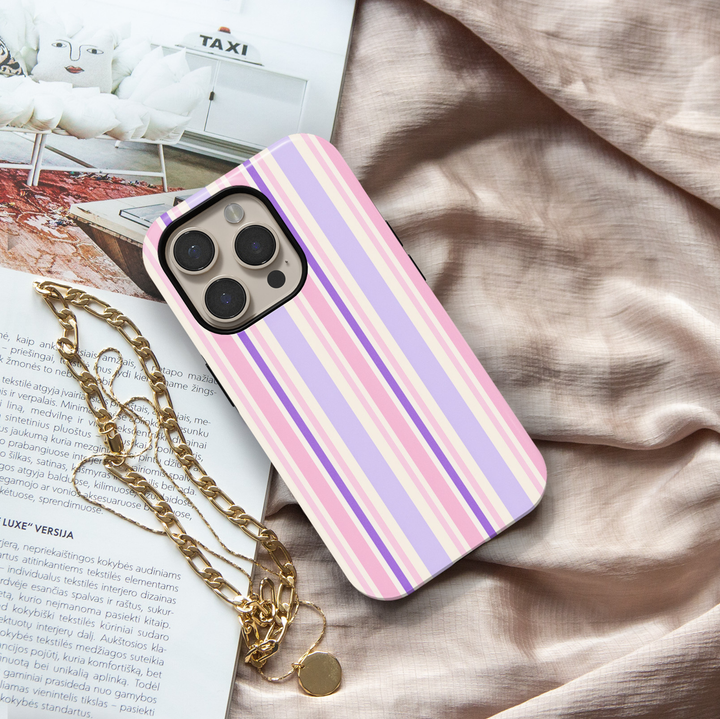 Lavender Blush Stripe