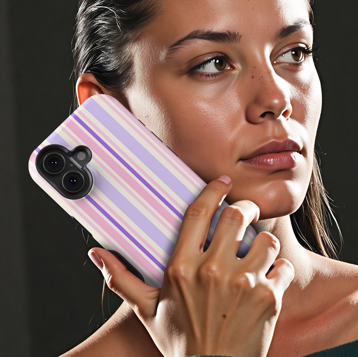 Lavender Blush Stripe