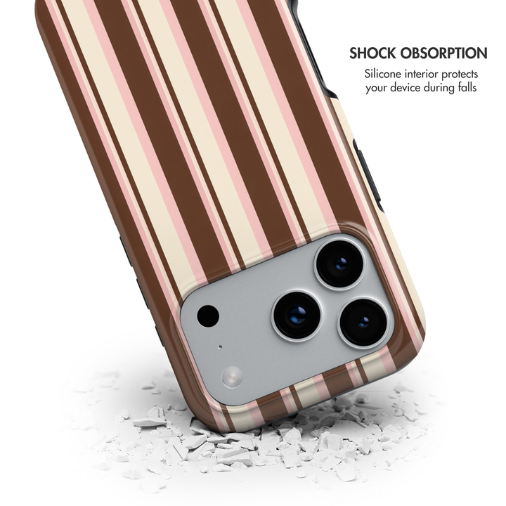 Cocoa Blush Stripe
