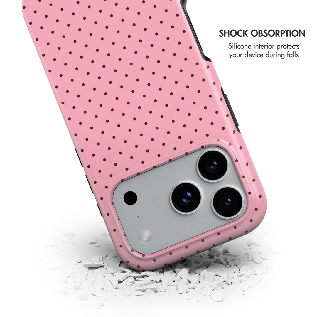Pink Espresso Dots