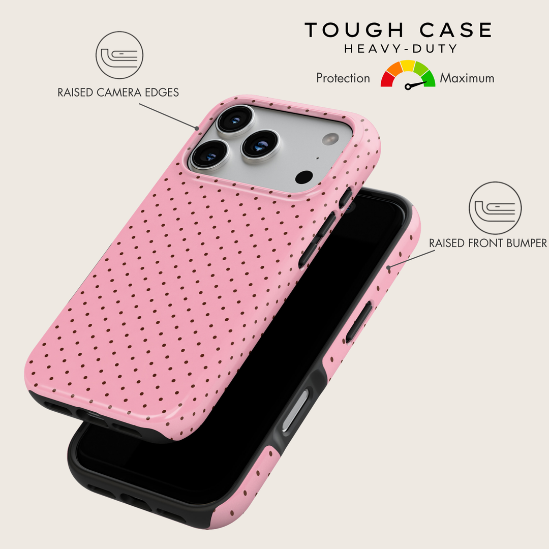 Pink Espresso Dots