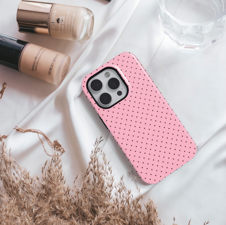 Pink Espresso Dots