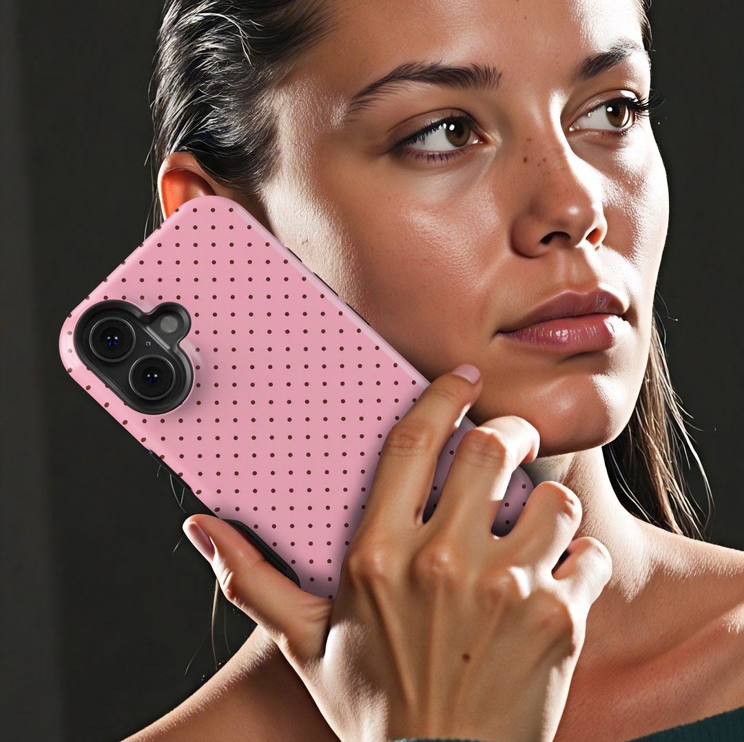 Pink Espresso Dots