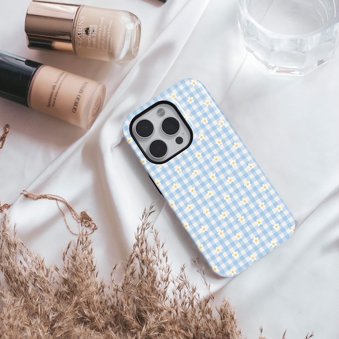 Daisy Blue Gingham