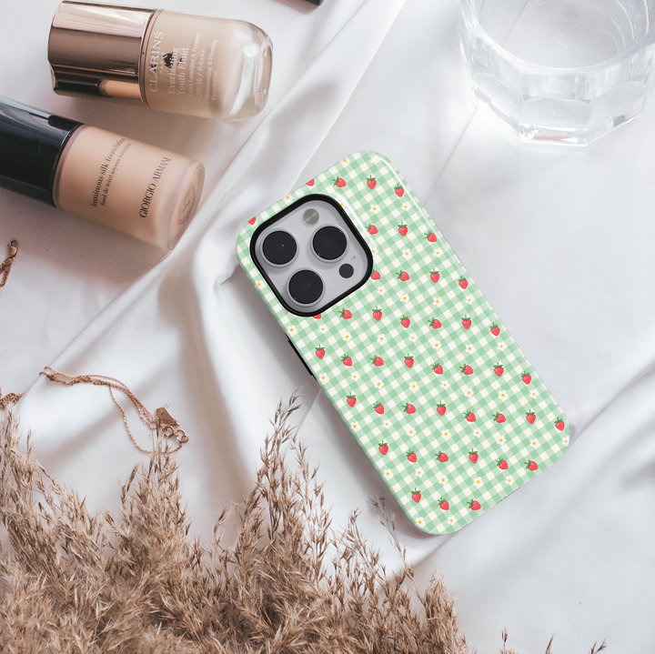 Strawberry Meadow Gingham
