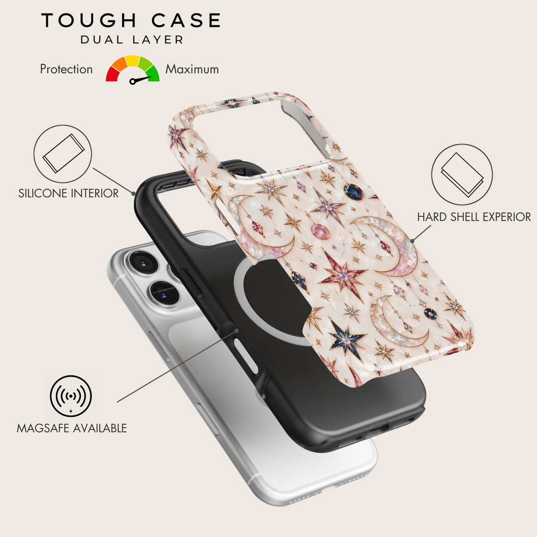Funda iPhone Clear Glitter - Stardust 