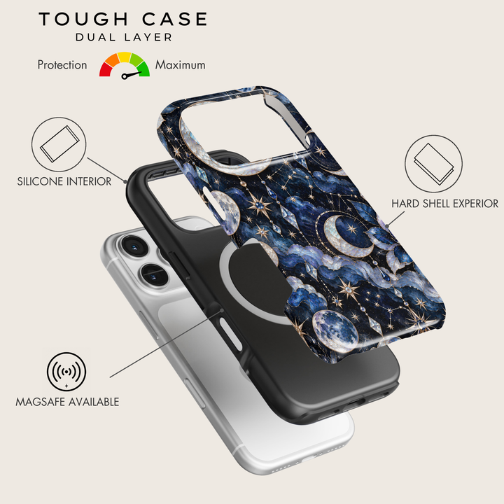 Funda iPhone Clear Glitter - Stardust 