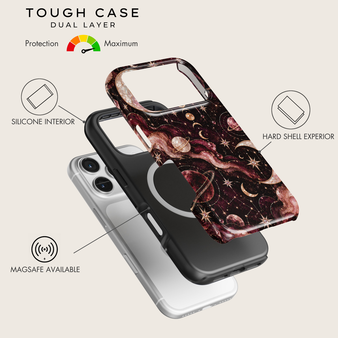 Funda iPhone Clear Glitter - Stardust 