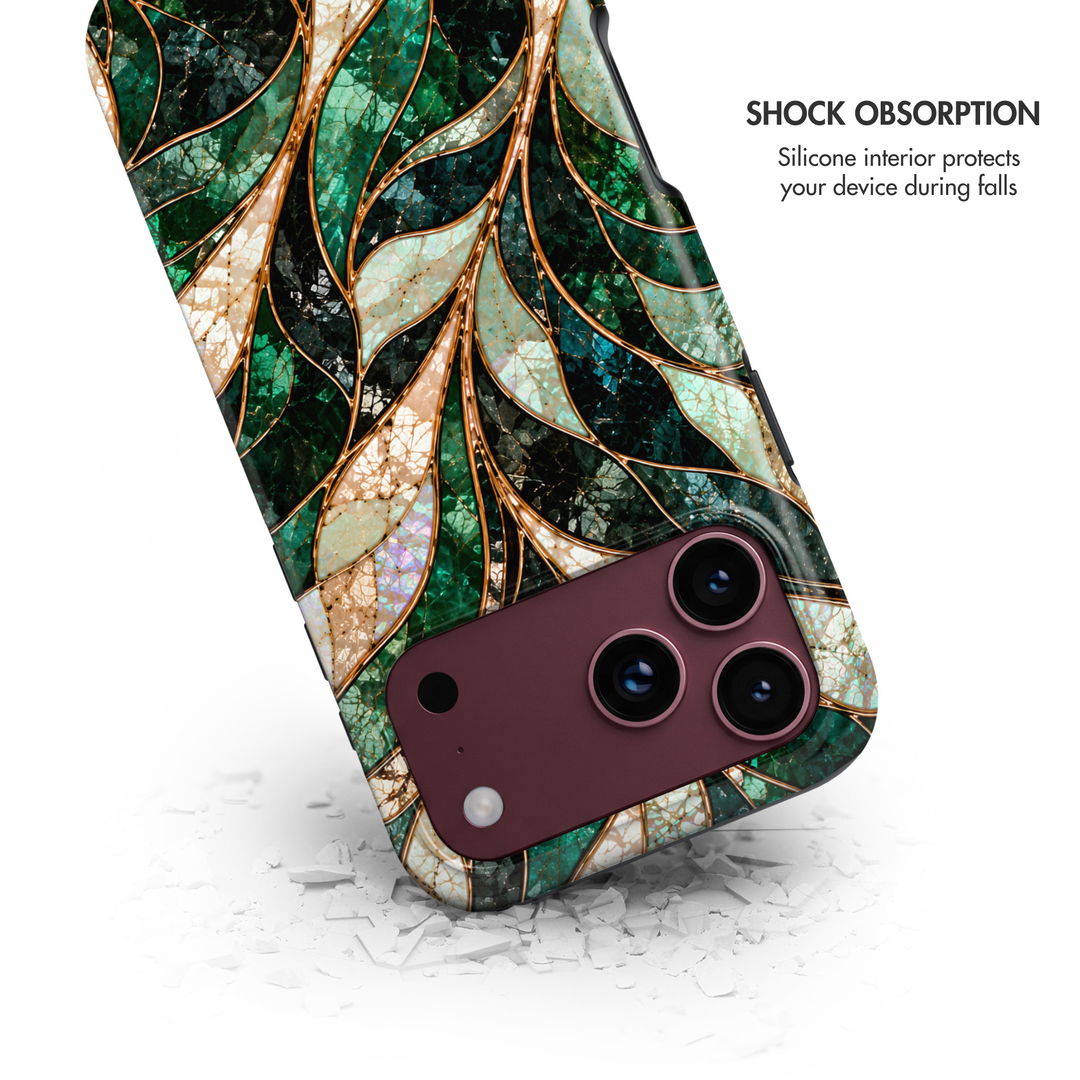 Emerald Opal Waves