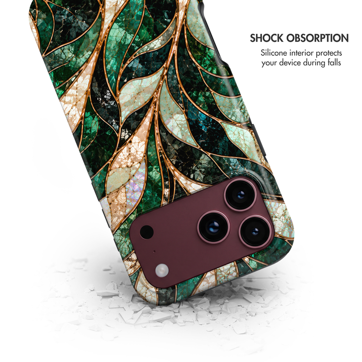 Emerald Opal Waves
