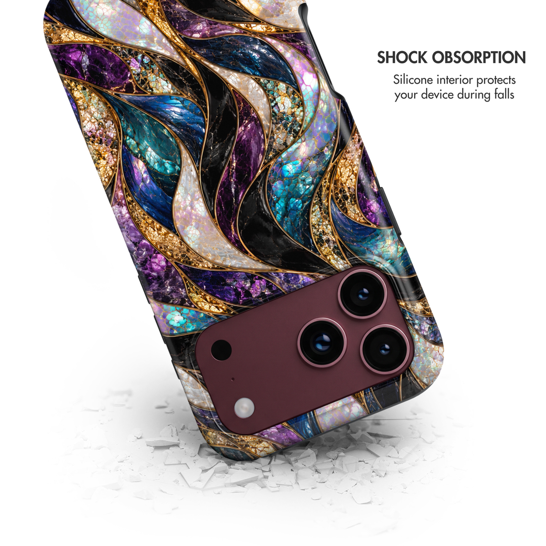 Funda iPhone Clear Glitter - Stardust 