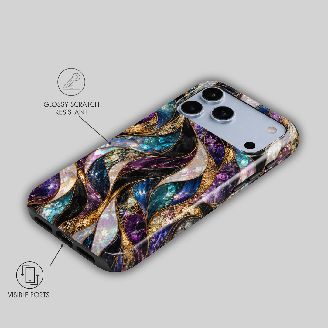 Funda iPhone Clear Glitter - Stardust 