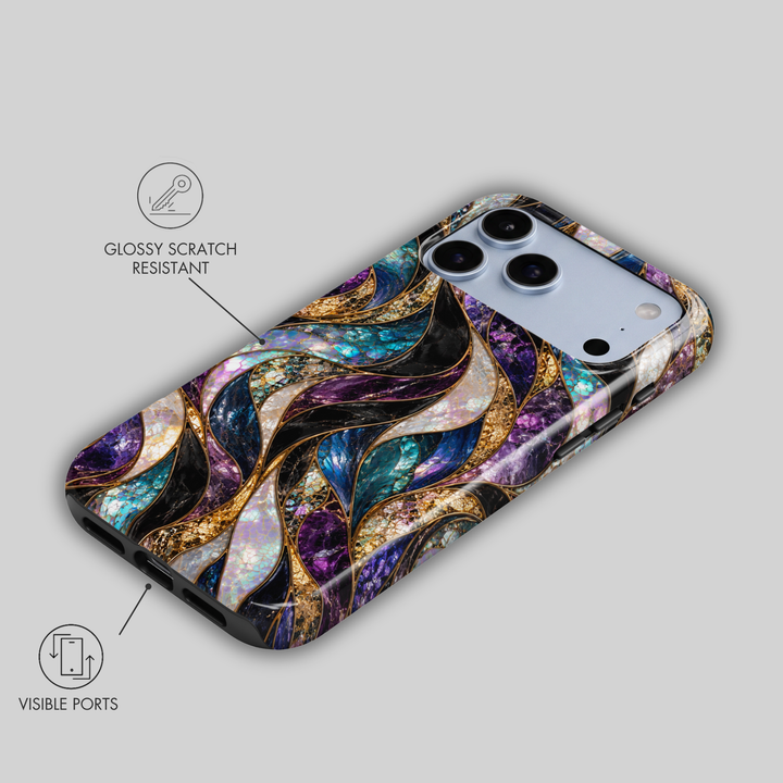 Funda iPhone Clear Glitter - Stardust 
