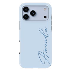 Elegant Script Custom Name Tough iPhone Case