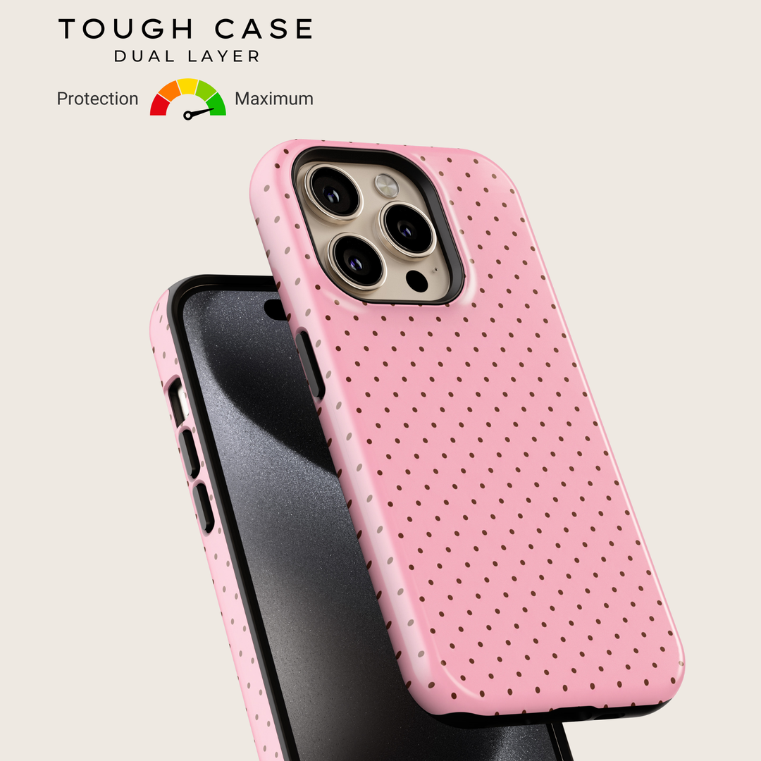 Pink Espresso Dots