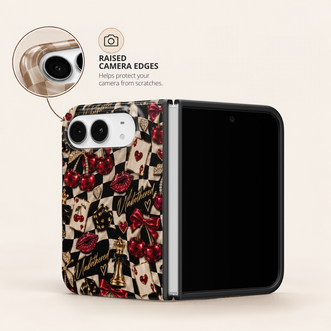 Cherry Checkmate – iPhone Duo Case