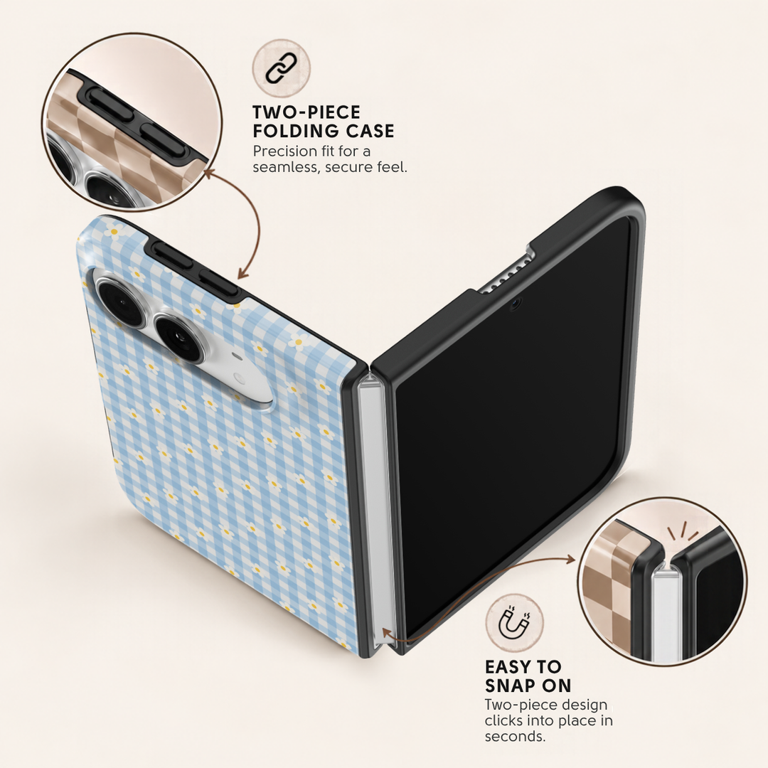 Daisy Gingham – iPhone Duo Case