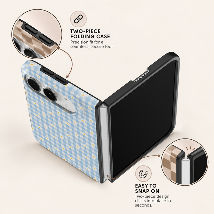 Daisy Gingham – iPhone Duo Case
