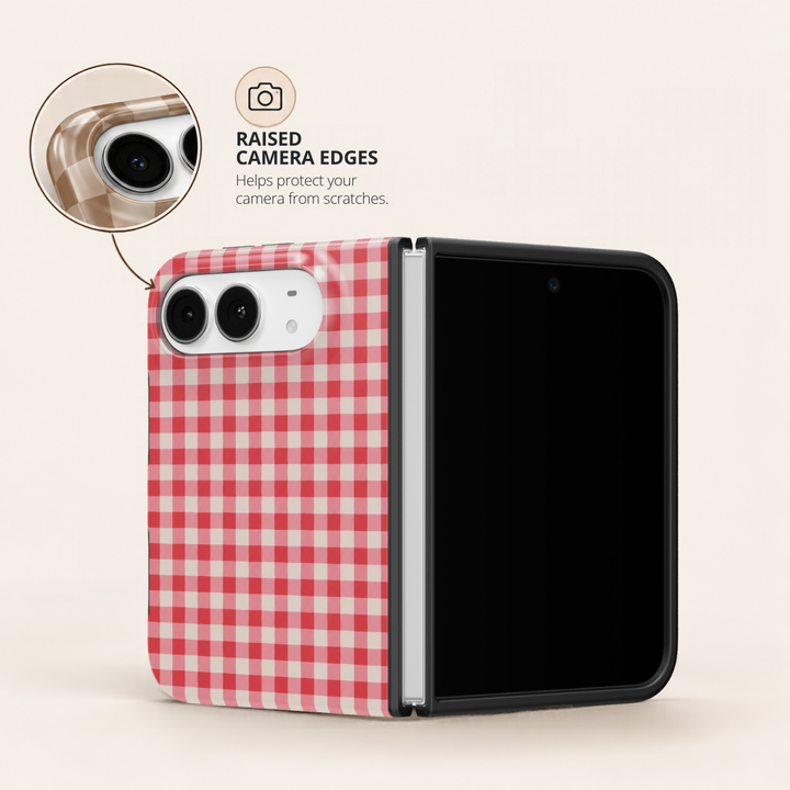 Cherry Gingham – iPhone Duo Case