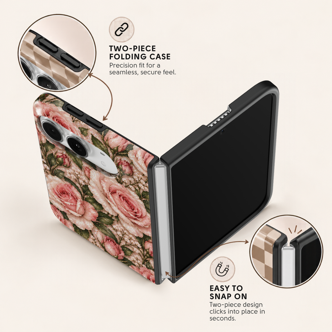 Blushing Rose – iPhone Duo Case