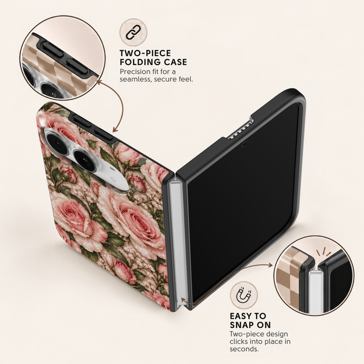 Blushing Rose – iPhone Duo Case