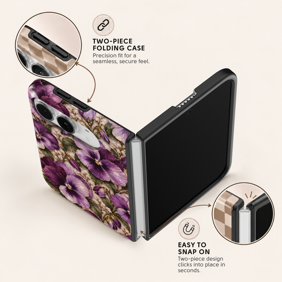 February Violet – iPhone Duo Case