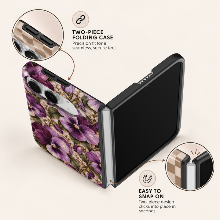 February Violet – iPhone Duo Case