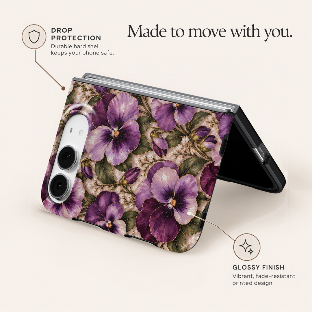 February Violet – iPhone Duo Case
