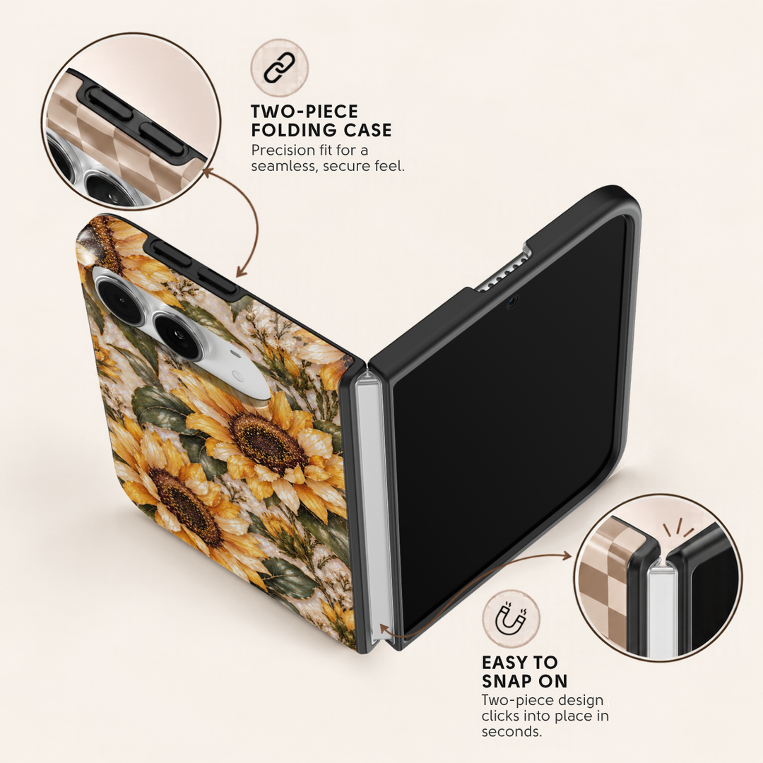 Golden Sunflower – iPhone Duo Case