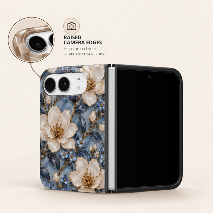 Sapphire Magnolia – iPhone Duo Case