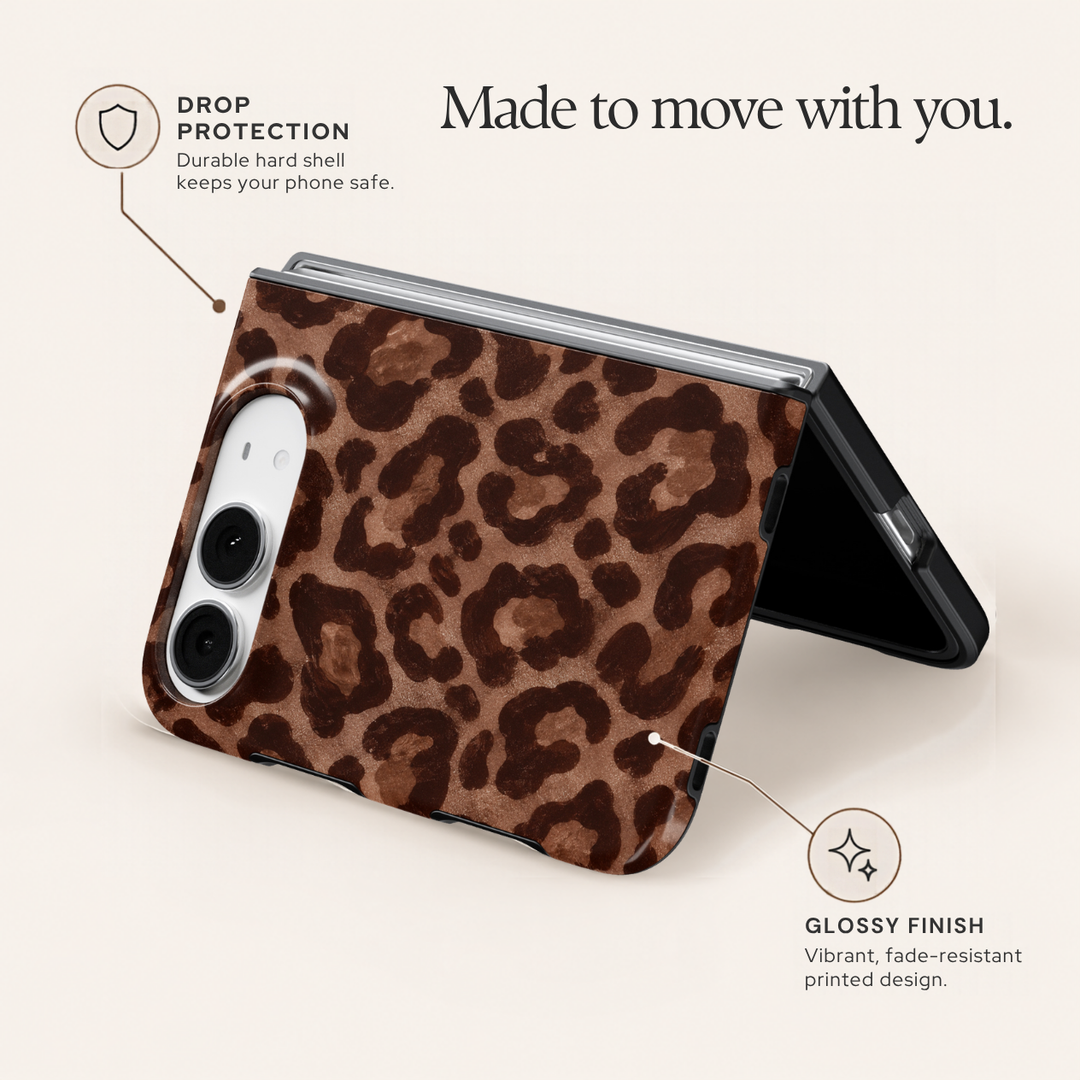 Mocha Leopard – iPhone Duo Case