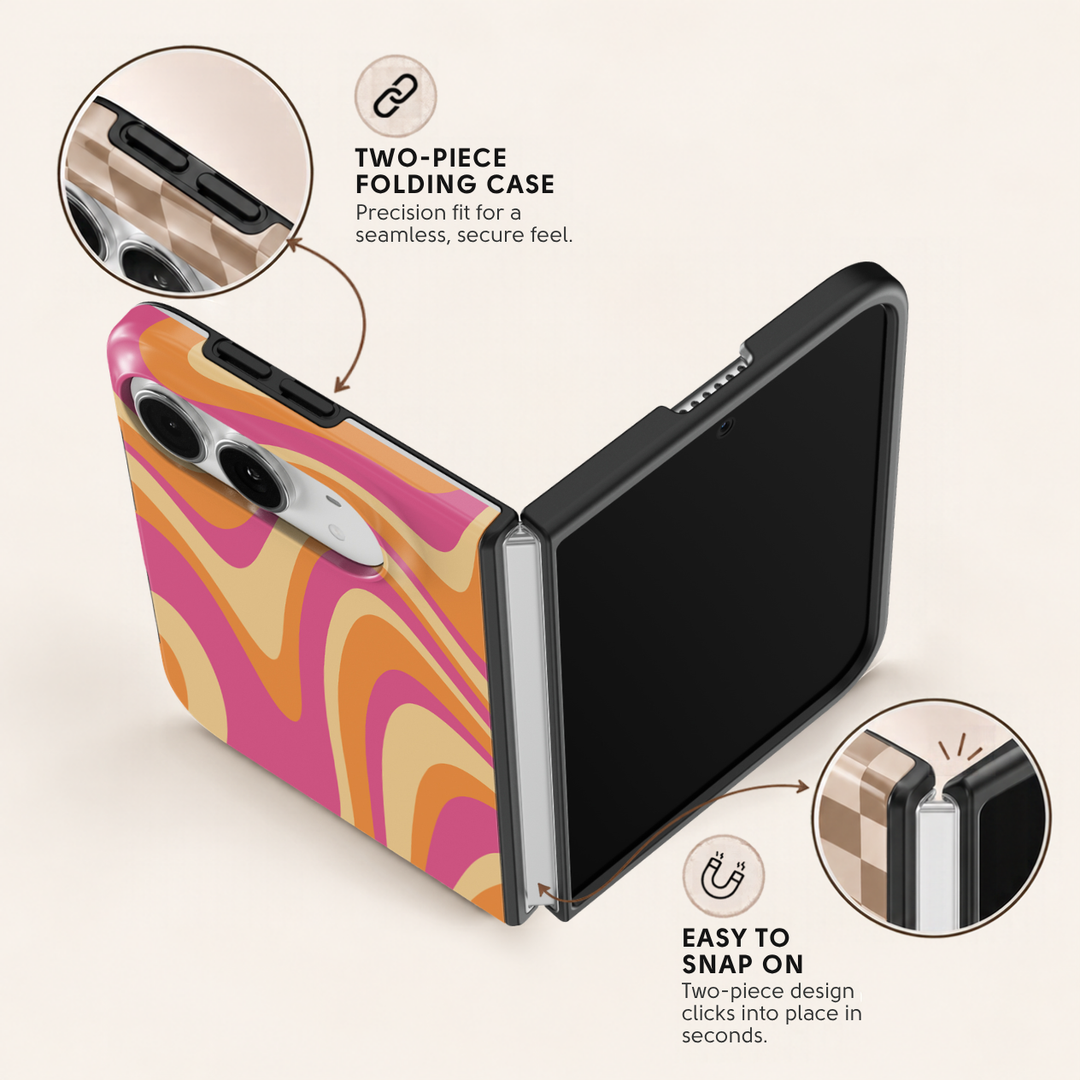 Sunset Swirl – iPhone Duo Case