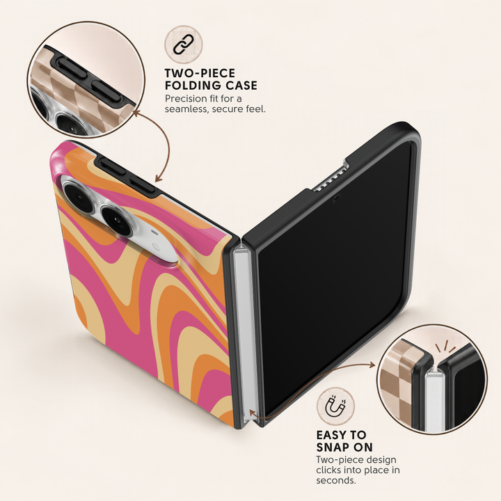 Sunset Swirl – iPhone Duo Case