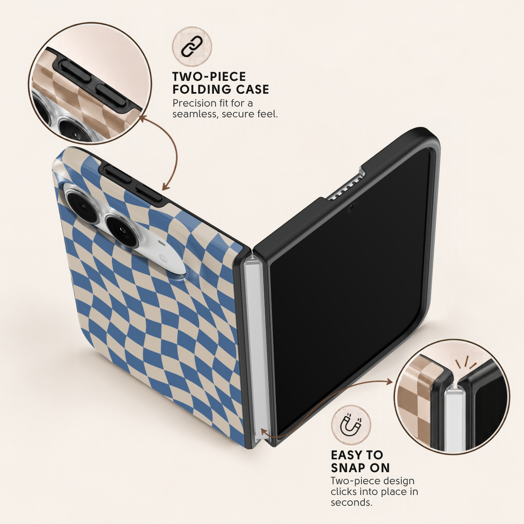 Coastal Wave Check – iPhone Duo Case