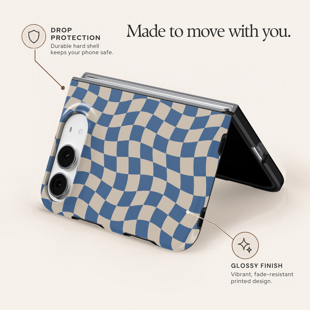 Coastal Wave Check – iPhone Duo Case